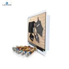 6 пользовательских металла светодиодный Кнопка 16:9 автоматический запуск проигрываетля в SD карты 15," Интерактивная Дисплей