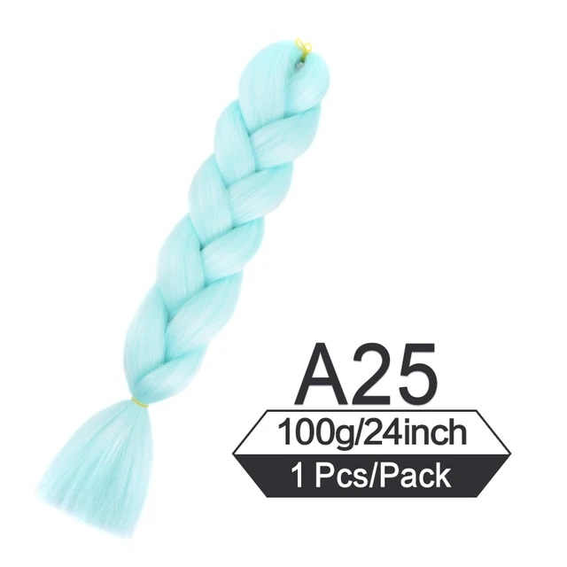 24 Inch Jumbo Braiding Hair Extensions For Box Twist Braid Accessorie Pre Stretched Afro Fake Hair Wholesale Jumbo Crochet Braid P12/613