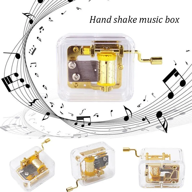 Прочный классический музыка акриловые украшения ребенок день рождения