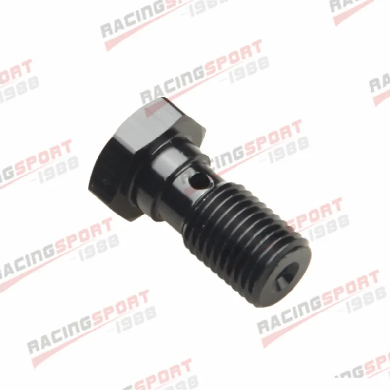 Parafuso Banjo UNF 7/16-liga de Alumínio Banjo Bolts Brake Adaptor 20UNF azul/preto-5