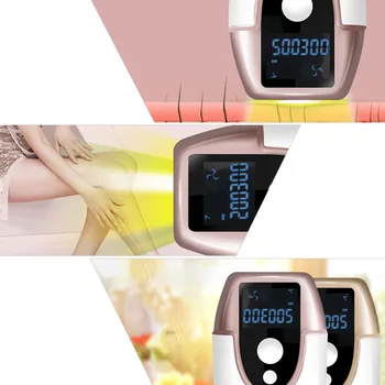 

1 Set of Durable Epilator Display IPL Hair Removal Machine Painless Remover