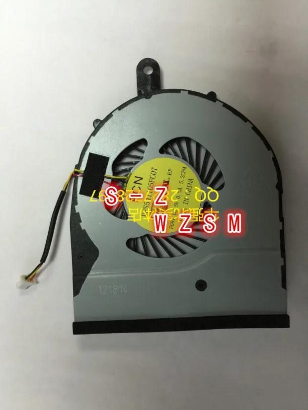 WZSM New laptop CPU cooling fan Cooler radiator for Dell Inspiron 15 5558 17 5000 5755 5758 15 3558 15-5555 15-5559 15-3559 FAN