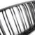 Top!-X5 X6 Grill, Передняя Почечная Двухлинейная Решетка для 2007-2013-BMW X5 E70 X6 E71 (ABS Gloss Black Grill, Комплект из 2 шт)