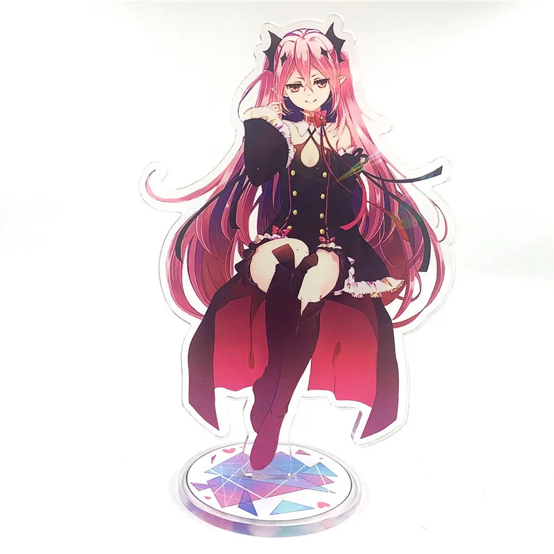 Серафим конца Owari no Seraph Yuichiro Hyakuya Mikaela фигурка на акриловой подставке стол Декор Коллекция Модель игрушки Косплей Кукла - Цвет: as pictured