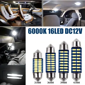 

Vehemo 31/36/39/41mm Signal Light LED Reading Light Car Styling Reading Light Durable Car Reading Light Auto Dome Lamp Rear