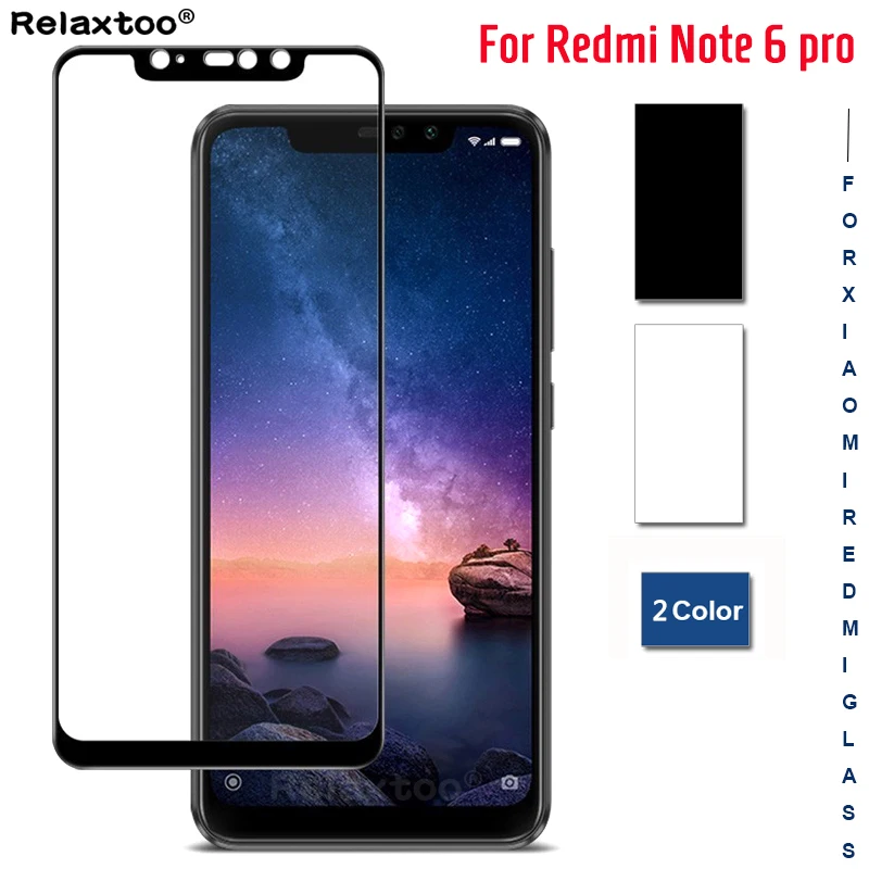 

For Xiaomi Redmi Note 6 Pro Glass Screen Protector Armor Tempered Glass for Xiaomi Redmi Note 8 Pro note7 Global Protective Film