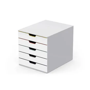 

Box for storing documents varicolor mix with 5 trays five-color