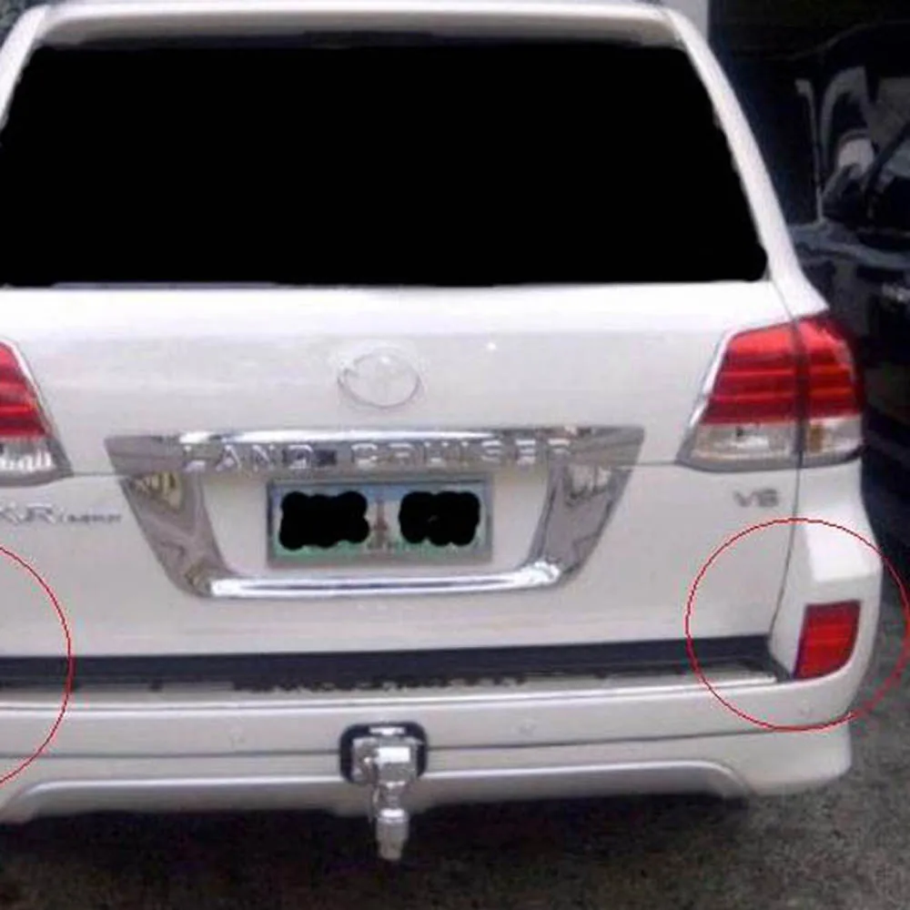 Светодиодный задний бампер для LX570 LX 570 Toyota LAND CRUISER LC200 FJ200 5700 4700|fog light lamp|bumper fog lightfog |
