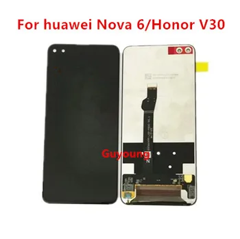 

For Huawei Honor V30 LCD Display Touch Screen Digitizer AN00 View 30 Assembly Replacement For Huawei Nova 6 LCD