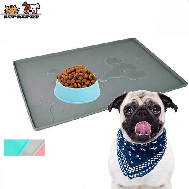 Silicone Pet Food Mat Et Placemat For Puppy Pet Bowl Pad Dog And