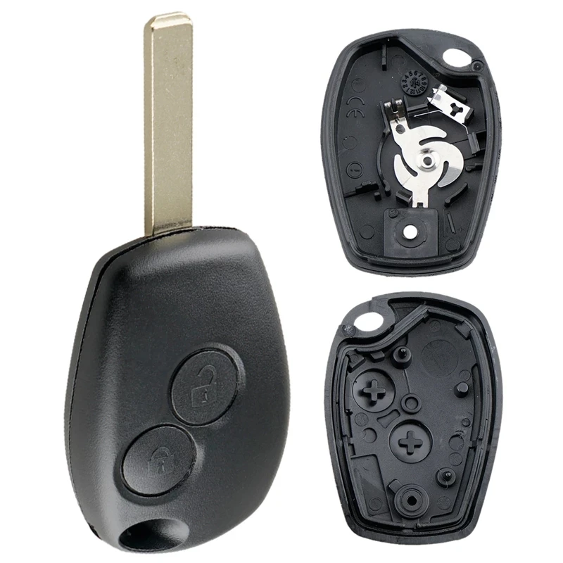 Car Key Case 2 Buttons Uncut Blade Car Remote Key Shell Case with 2 Micro Switches Fit for Citroen Picasso Saxo Berlino Xsara mgoodoo 2 buttons car remote key fob case shell for citroen saxo berlingo picasso xsara peugeot 306 307 406 replace car covers