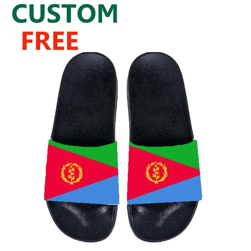 Eritrea Custom Men Slippers Logo Print 