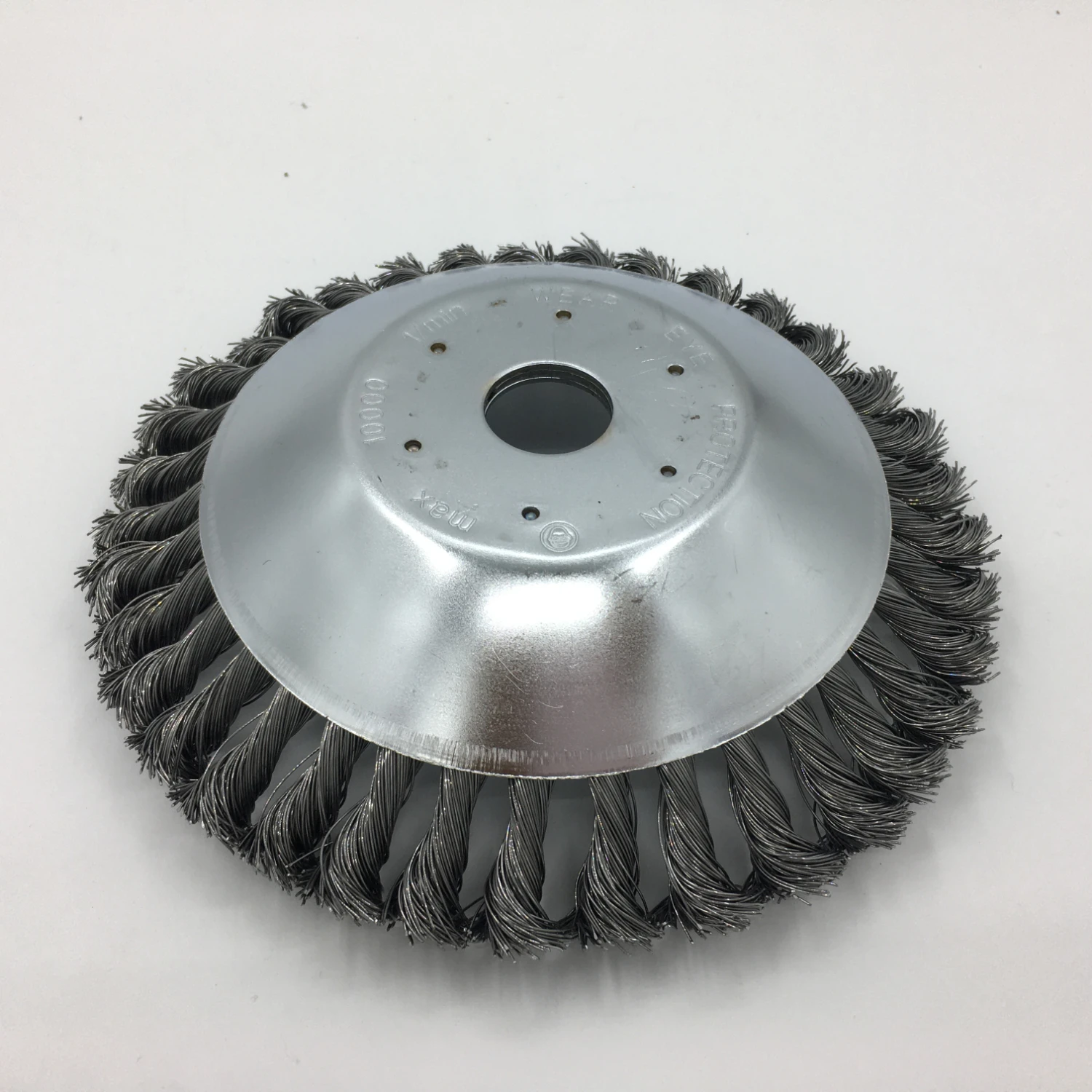 

6 inch lawn mower Steel Wire Trimmer Head Grass Brush Cutter Dust Removal Grass Tray Plate Lawnmower