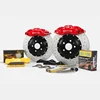 fast shipping car brake front 4 pot caliper kits rear e-handbrake expand disc for vw golf gti/audi/mazda 17inch ► Photo 2/6
