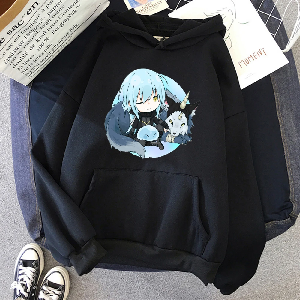 

Anime Tensei Shitara Slime Datta Ken Hoodie For Men Women Oversized Sweatshirt Rimuru Tvempest Hip Hop Harajuku Casual Pullover