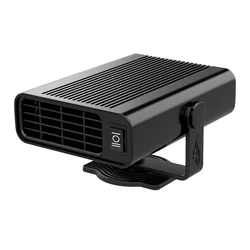 Calentador Universal de alta potencia para coche, dispositivo de calefacción portátil para parabrisas, Descongelador, 12V/24V