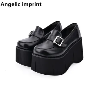 

Angelic imprint woman mori girl lolita cosplay punk JK shoes lady high heels pumps women princess dress party platform shoes 47