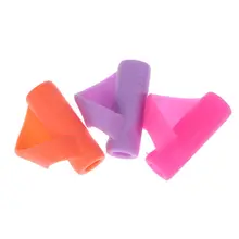 3 шт./упак. детей держатель для карандашей и ручек захват для помощи в письме устройство для коррекции положения пальцев инструмент школьные канцелярские принадлежности Цвет в случайном порядке