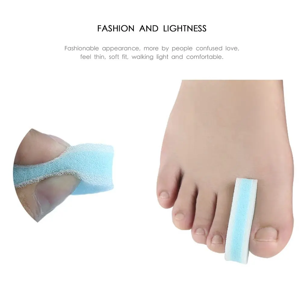 Toe Separator Thumb Eversion Toe Pad Overlap Toe Orthosis Big Bone Toe Separator Sponge Comfort Toe Orthosis