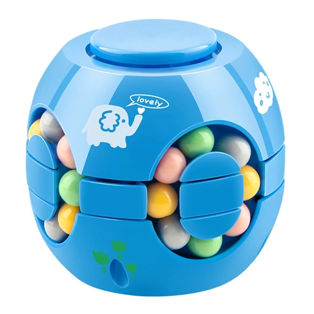 Brain Game Toy 3-D Puzzle Sensory Hand Game Toy Magical Ball for Kindergarten 4