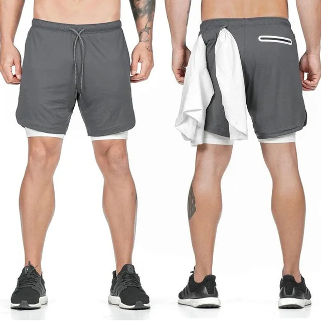 ANGYFIT Workout Shorts For Men 2 In 1  2