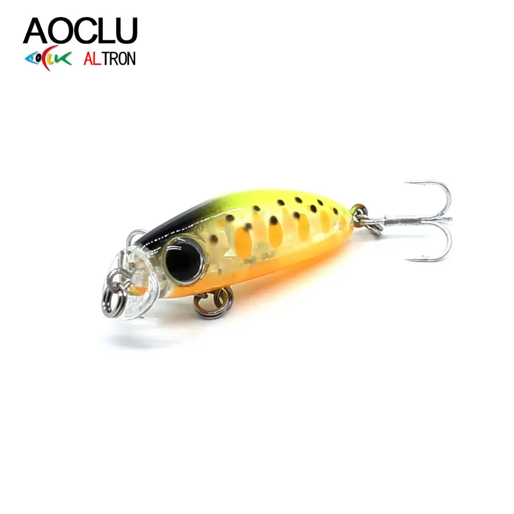 

AOCLU wobblers Super Quality 8 Colors 30mm 3.9g Hard Bait Minnow Shad Crankbait Fishing lure Bass Fresh Salt water tackle