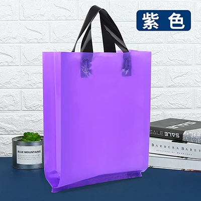 Free Gift Clothe Cosmetic Custom Organ Plastic Hand Tote Widening Side Packaging Bag Daily Store Shopping Backpack Doll Box Shoe - Цвет: 8