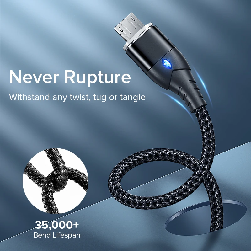 Магнитный кабель GETIHU 3A Micro USB Type C магнитный шнур для быстрой зарядки телефона