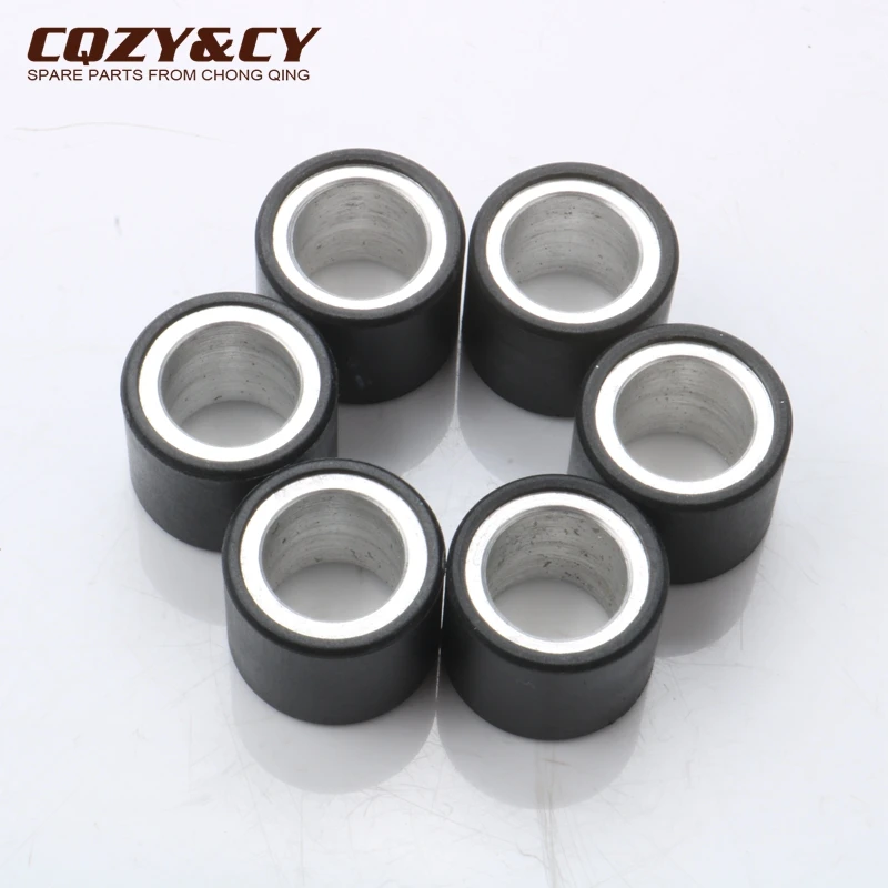 

6pc Variator Racing Roller Weights 5gram 19x15.5 mm for PIAGGIO Vespa Et2 Et4 Lx S 50cc