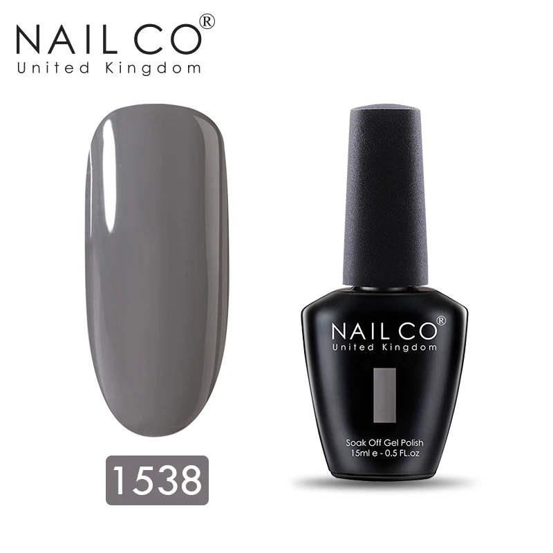 NAILCO синяя серия лаков для ногтей 150 чистый цвет стойкий лак для ногтей Гибридный Esmalte дизайн ногтей гель лак - Цвет: 1538