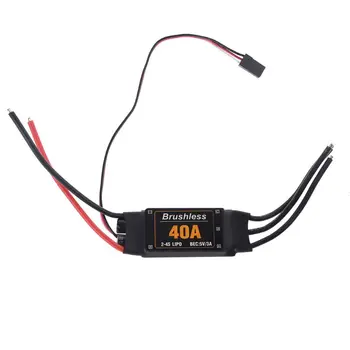 

40A Brushless ESC Drone Airplanes Parts Components Accessories Speed Controller Motor RC Toys FPV Durable Quadcopter Helicopter