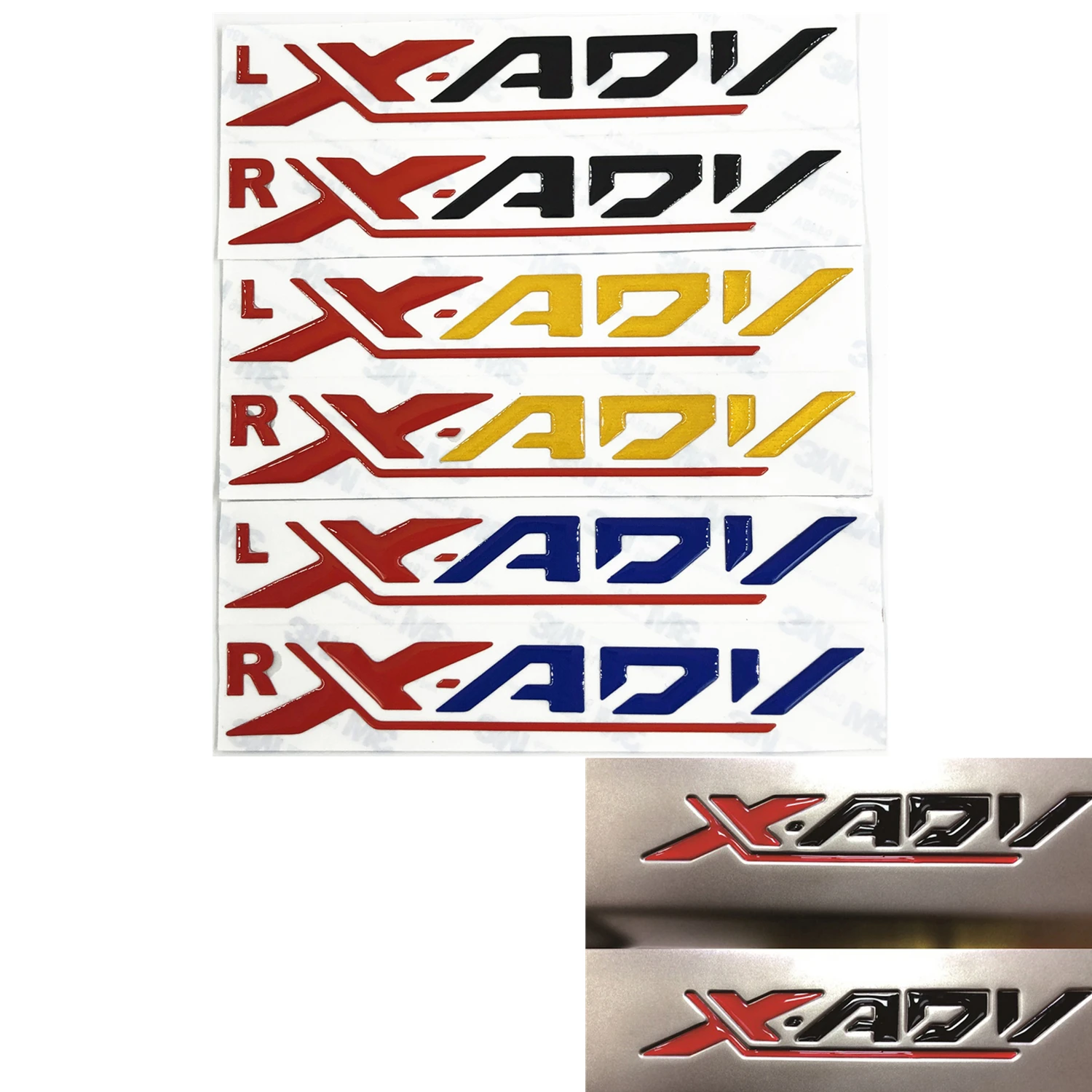 Светоотражающая наклейка с логотипом для Honda XADV X-ADV 750 xadv750 3M цветная боковой