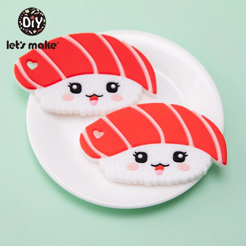 sushi teething toy
