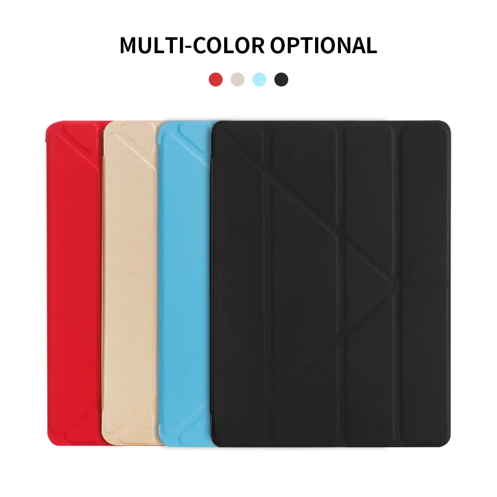 para Ipad Pro 12 Case 2023 2023 Couro do Plutônio Ultra Fino Smart Cover para Ipad Pro 12.9 Polegada Case A1584 A1652 A1670 A1671 - Imagem 3