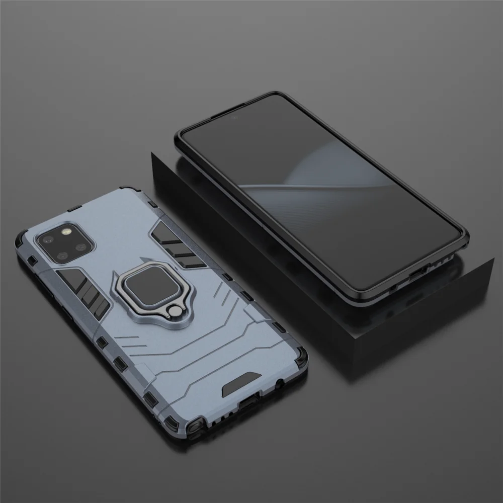 Enhanced Protective Magnetic Ring Car Holder Case for Samsung Galaxy Note 10 Lite & S10 Lite