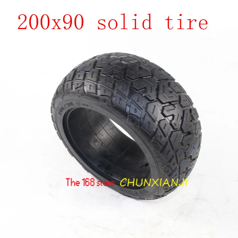 High Quality 200x90 Solid Tire Without Inner Tube Tyres Fits Electric