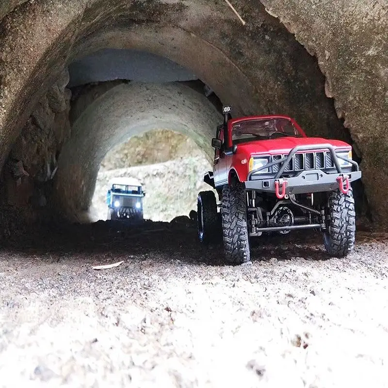WPL C14 1:16 масштаб 2,4 г 2CH 4WD мини внедорожник RC полуприцеп RTR детский грузовик