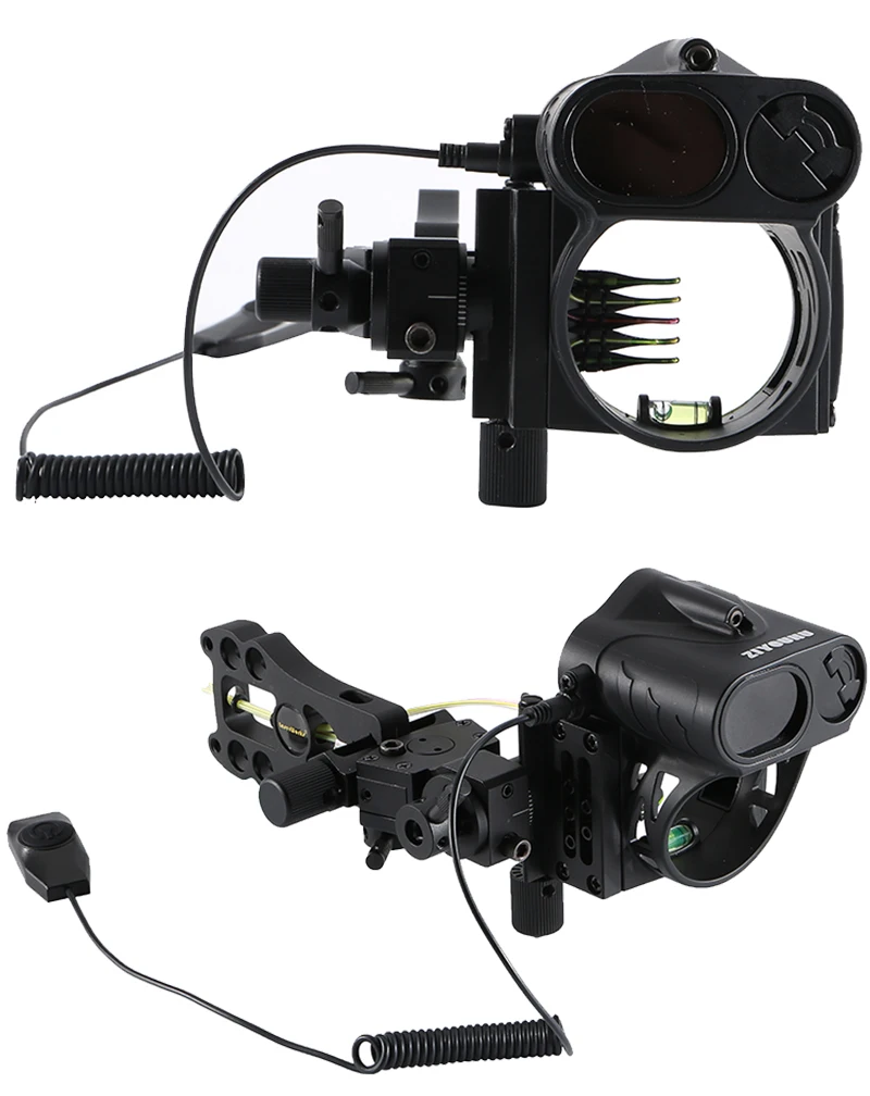 5-контактный Быстрый регулировочный прицел, лазерный дальномер для охоты, развлечений, стрельбы из лука, дальномер в реальном времени