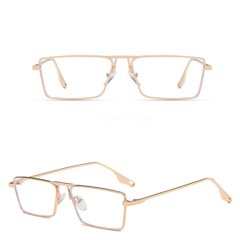 Lunettes de soleil carrées vintage avec verres vert olive_voghion.com