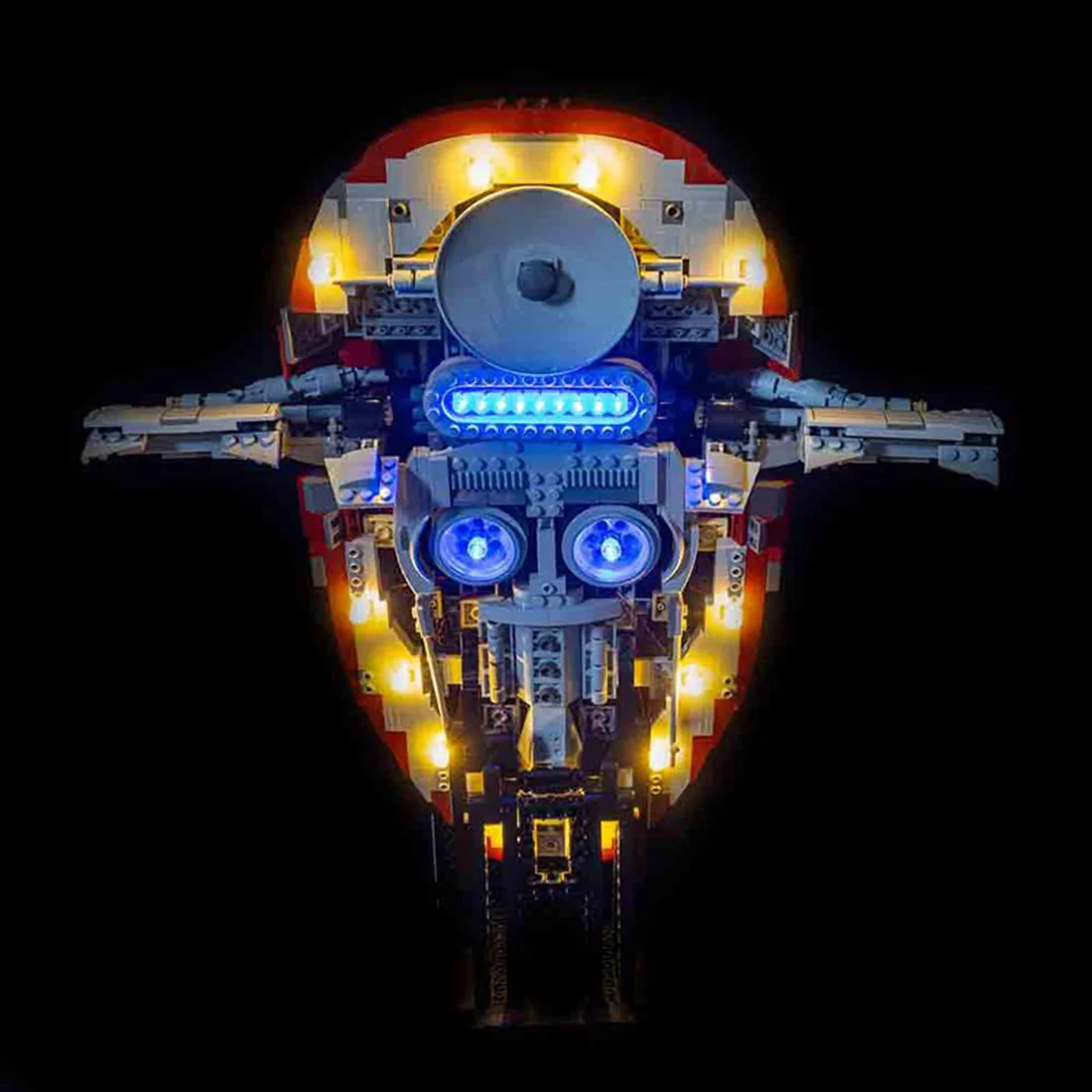 Modiker на батарейках светодиодный свет Строительный блок Набор аксессуаров для 75060