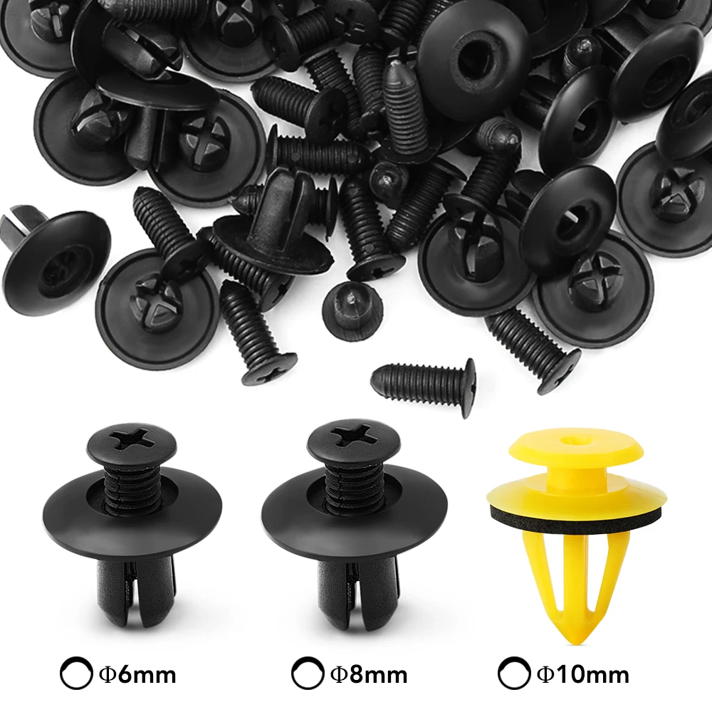 

Auto Fasteners Clips Car Bumper Retainer Rivet for ssangyong actyon opel zafira a jaguar xf seat leon 5f sorento passat b8