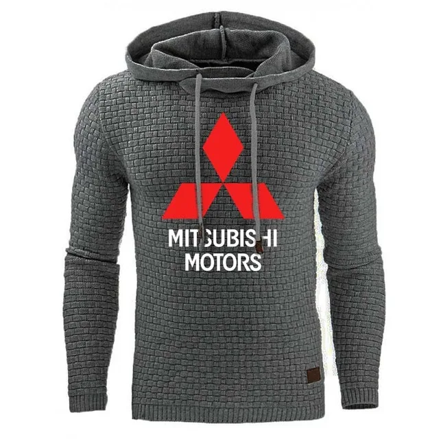 Мужские толстовки с принтом логотипа Mitsubishi, весенне-осенние мужские толстовки, спортивная одежда в стиле хип-хоп, harajuku, Повседневная Толстовка с капюшоном, спортивный костюм