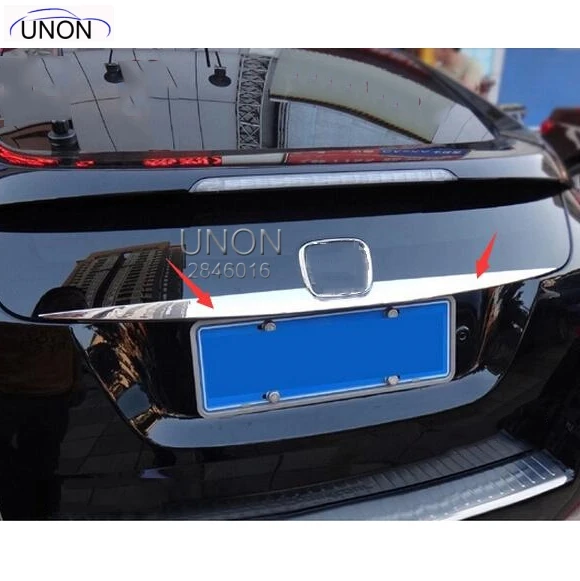 Обшивка крышки багажника 1 шт. для Honda Crosstour 2011 2013|trim cover|trunk lid trimhonda trim |
