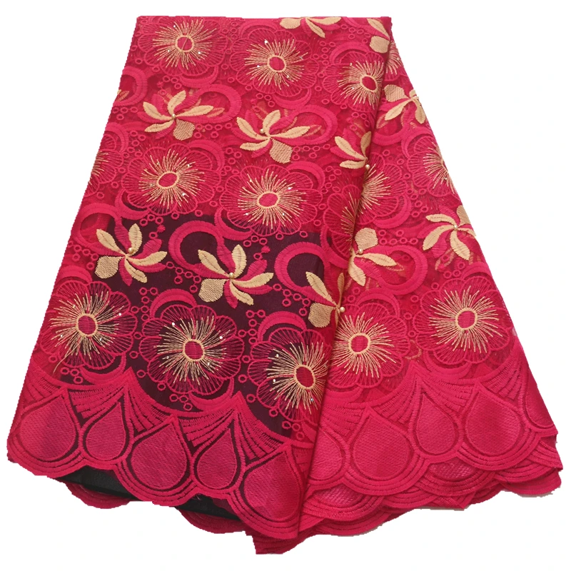 5 ярдов/партия Горячая чистая кружевная Высококачественная французская кружевная ткань в нигерийском стиле дизайн африканская кружевная ткань для вечерние платья