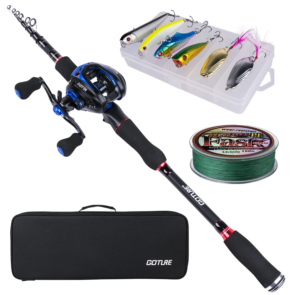 telescopic fishing kit