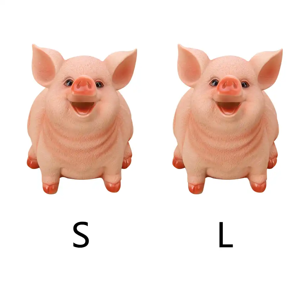 free standing toy kids cute home decor pig shape