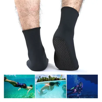 

3MM Thick Keep Warm Snorkeling Shoes Scuba Diving Socks Beach Boots Wetsuit Anti Scratch Non-slip Warmer Swimming Seaside