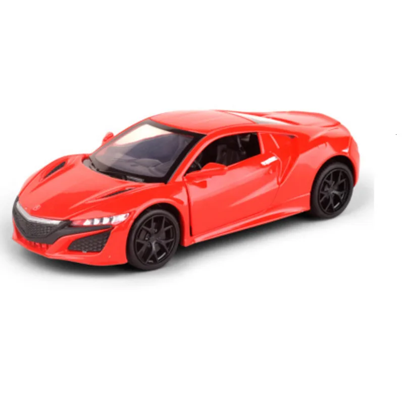 Автомобильные аксессуары 1:32 NSX модель автомобиля со звуком светильник отступить модели автомобиля украшения 4 двери могут быть открыт украшение интерьера автомобиля