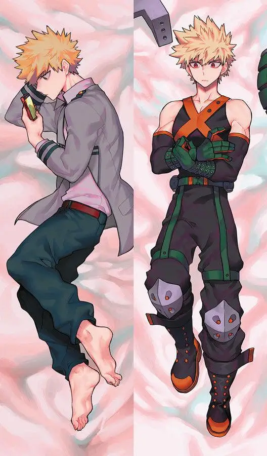 Японское аниме My Boku No Hero Academy Bakugou Katsuki Throw Otaku Dakimakura подарки постельные принадлежности длинная подушка для объятий чехол 150x50 см