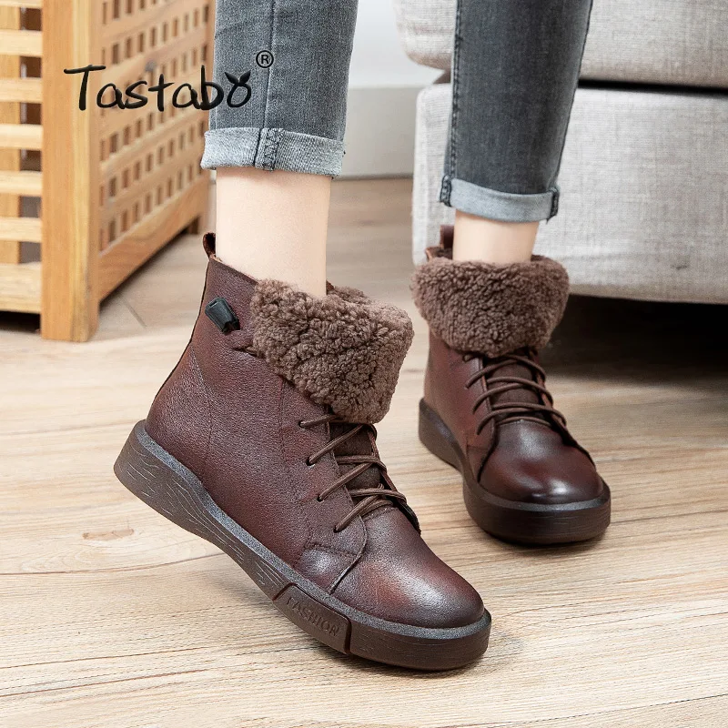 

Women Casual Shoes Fashion Short Boots Women Shoes Trend Ankle Boots Light Winter Snow Boots Popular Basic Boots A20789